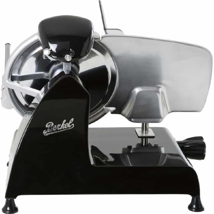 Trancheuse Berkel Red Line 220 - Trancheuse électrique Avec Planche à Découper En Frêne Et Acier Inox, 230V