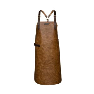 tablier en cuir ranche xapron croisé