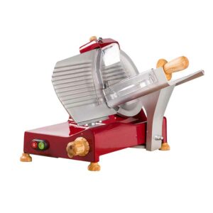trancheuse wismer 195 mm rouge finition bois