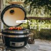 barbecue icon monolith sur terrasse