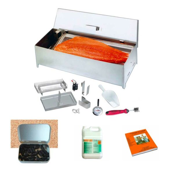 Fumoir de table FT1 premium Politec  avec pack sciure