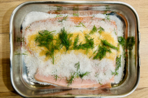 preparation saumon fumé