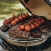 fumage lors de la cuisson au kamado