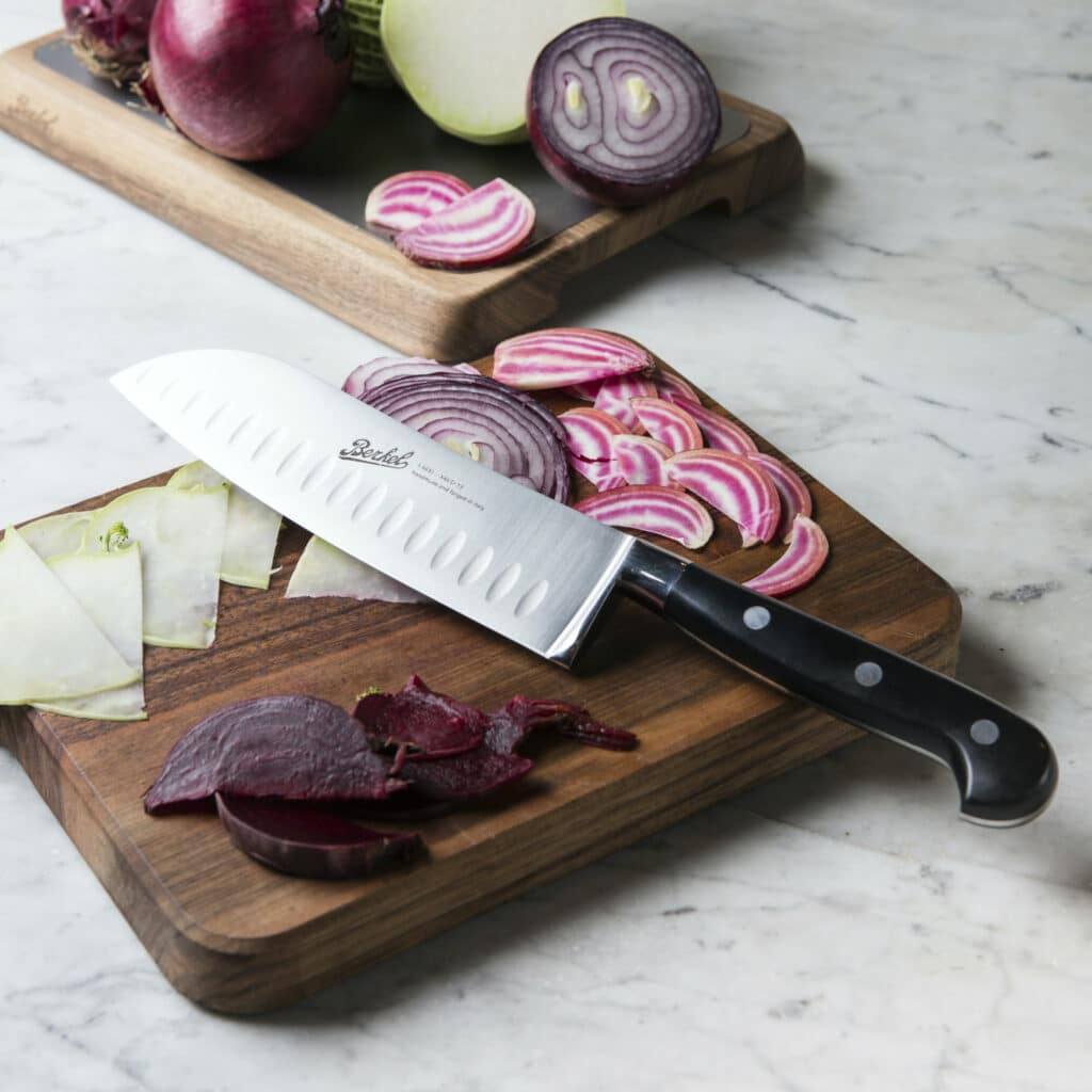 Fissler Couteau Santoku PROFI 165mm - Haute qualité, lame 16,5cm, couteau fissle
