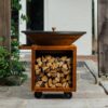 Brasero Ofyr Corten 100 PRO Storage