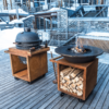 Barbecue corten professionnel ofyr 100cm