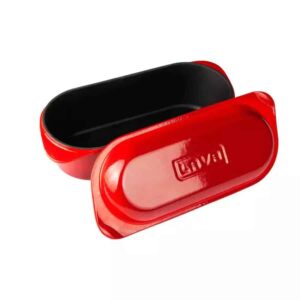Terrine en fonte rectangulaire Lava avec couvercle