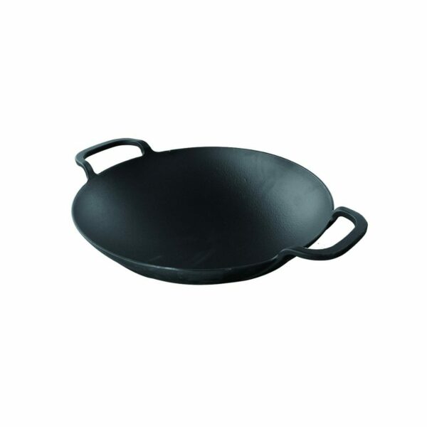 Wok en fonte Lava
