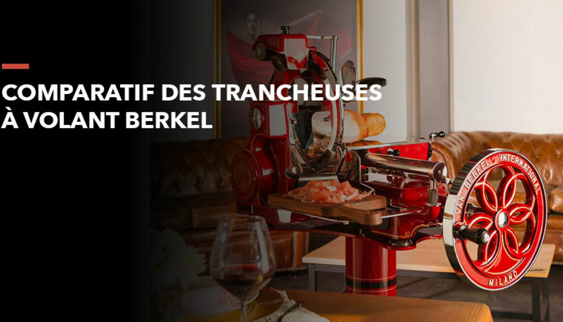 Comparer trancheuse volano Berkel