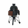 Barbecue Kamado sur chariot Urban Medium The Bastard de profil