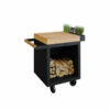 Table de mise en place Black 65 PRO Ofyr bois de teck