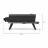 dimensions du four compact Piana Gaz