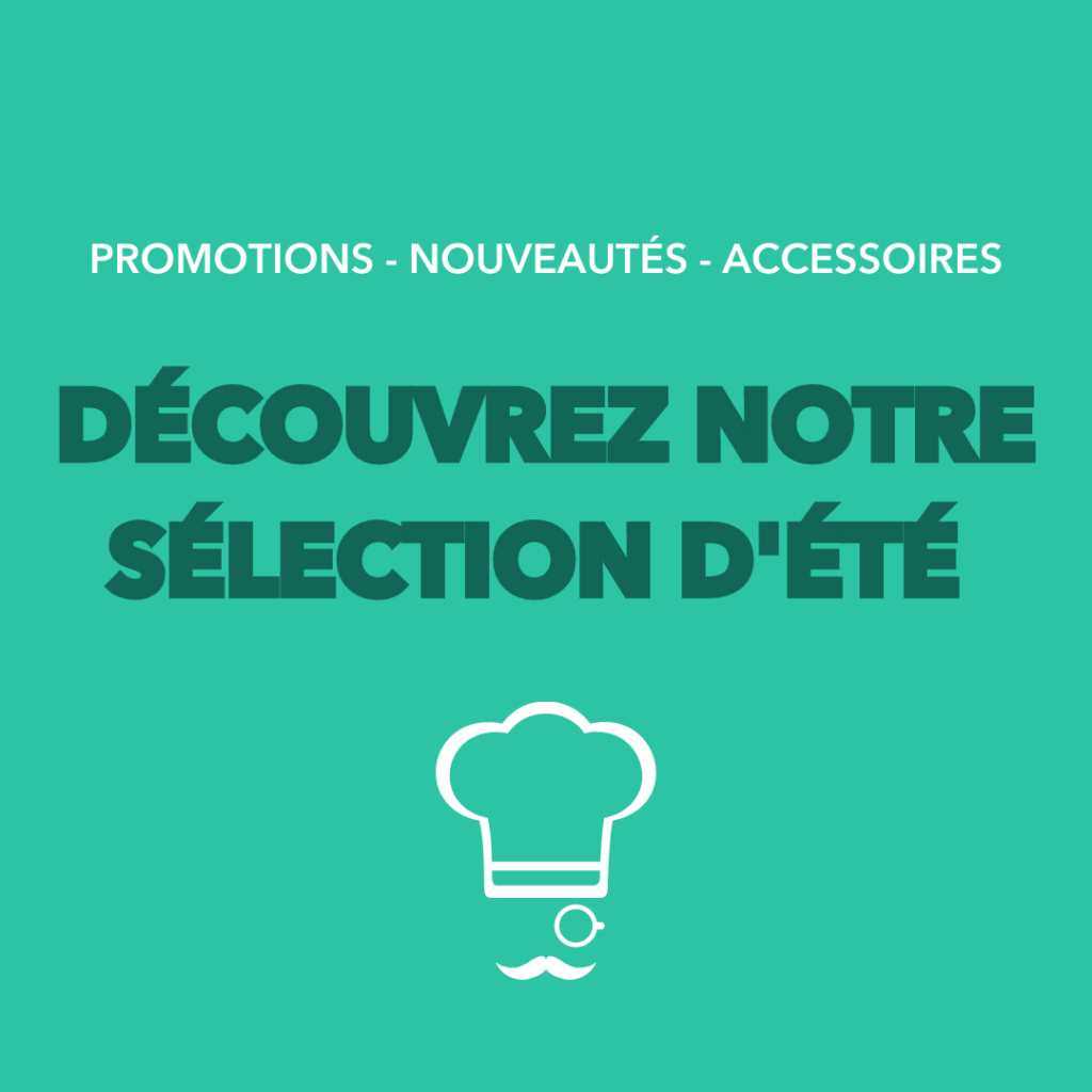 Présentation sélection de produits d'été