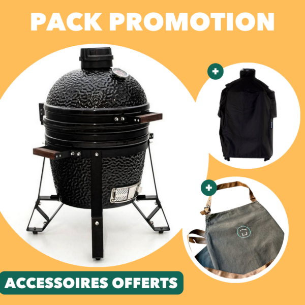 Pack barbecue kamado Compact ∅33 cm The Bastard