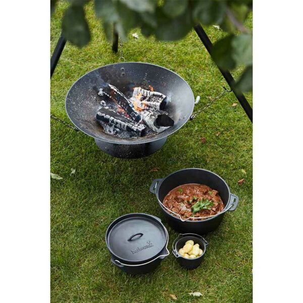 Brasero barbecue suspendu en fonte ∅60 cm Junko Barbecook accessoires cuisson