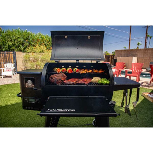 cuisson au Barbecue à pellets Navigator 850 Pit Boss