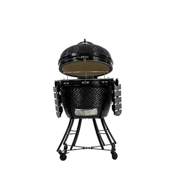 Barbecue kamado céramique K24 ∅52 cm noir Pit Boss avec grille sur 2 niveaux