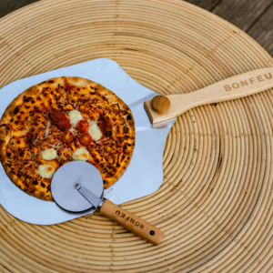 Pelle pizza brasero bonfeu