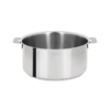 faitout en inox avec poignees amovibles