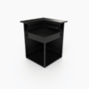 Meuble support d'angle avec comptoir Forge Adour