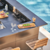 Meuble support d'angle avec comptoir Forge Adour – Image 2