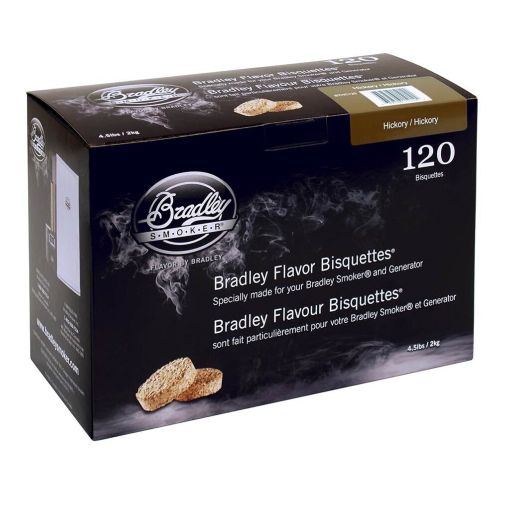 combustible fumage bradley smoker pack 120