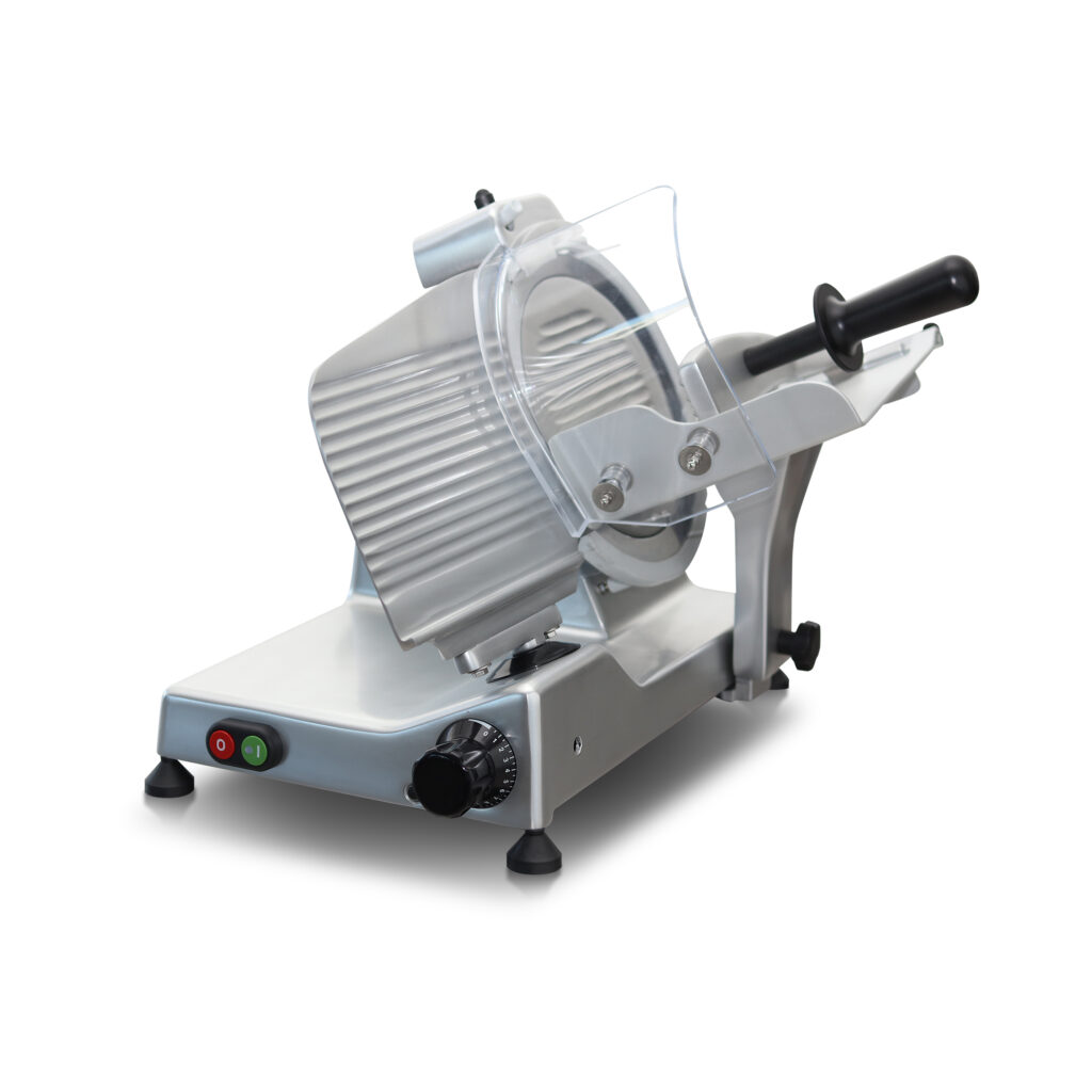 trancheur à jambon mpm 250 mm electrique