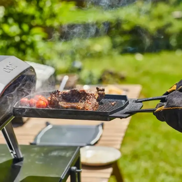 Poêle à griller en fonte double face Ooni – Image 2