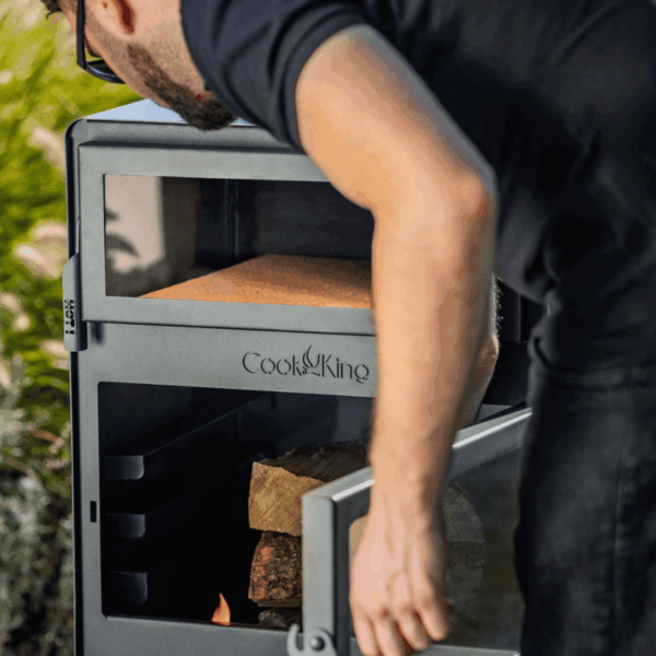 Cheminée d'extérieur «VENTO» avec four Cookking – Image 6