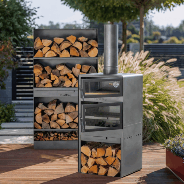 Cheminée d'extérieur «VENTO» avec four Cookking – Image 4