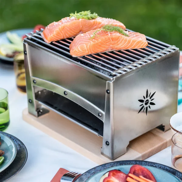 Braséro de table inox avec kit poêlon + spatule Louis Tellier – Image 2