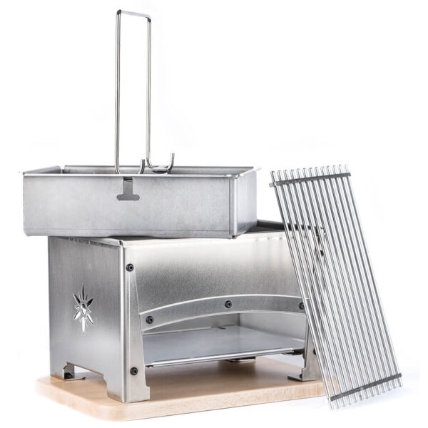Braséro de table inox avec kit poêlon + spatule Louis Tellier – Image 4