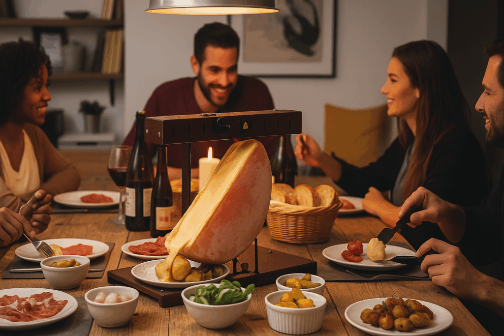 promo appareil à raclette traditionnel