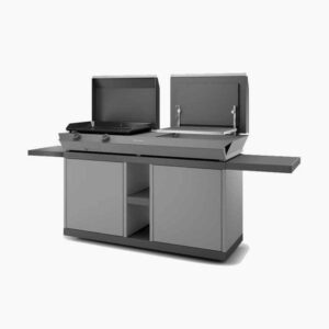 Table roulante pour Plancha Combi I Forge Adour