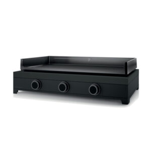 Plancha gaz Modern 75 Forge Adour en acier noir