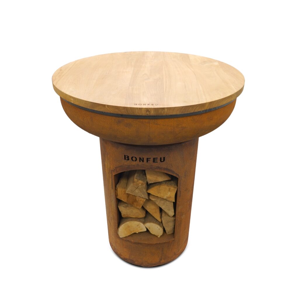 accessoire bonfeu teak 80