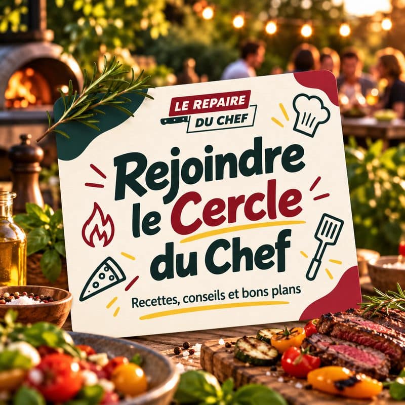 Rejoindre le Cercle du Chef : recettes, conseils et bons plans